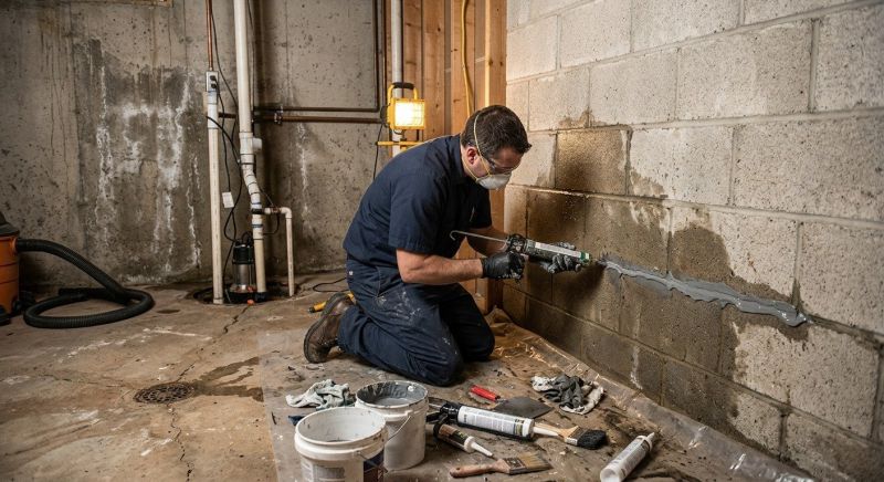 Basement Foundation Sealing in Grand Rapids, MI