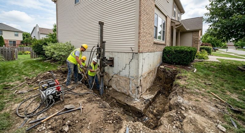 Concrete Foundation Repair in Greenville, SC