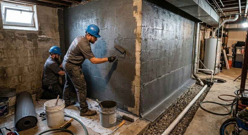 Residential Waterproofing in Fredericksburg, VA